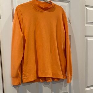 Nike Orange Long Sleeve Sweatshirt